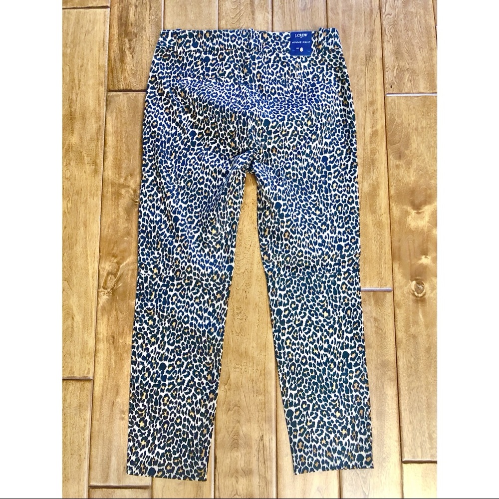NWT J. Crew Factory Winnie Pants in Leopard Print AC159